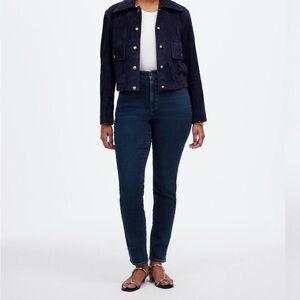 MADEWELL, CURVY PETITE PERFECT VINTAGE JEANS LARKSPUR WASH | SIZE 30 PETITE